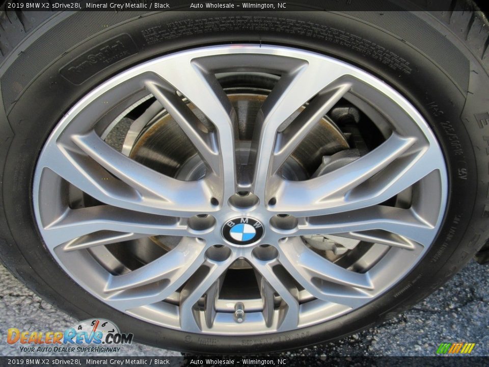 2019 BMW X2 sDrive28i Mineral Grey Metallic / Black Photo #8