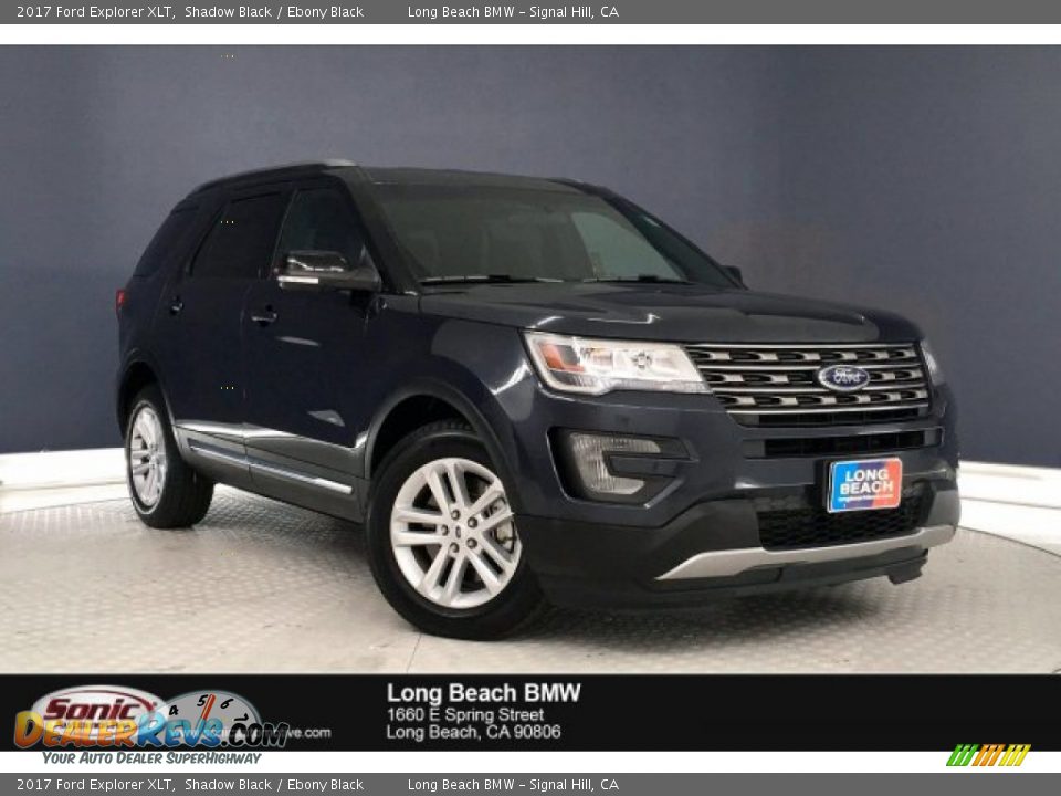 2017 Ford Explorer XLT Shadow Black / Ebony Black Photo #1