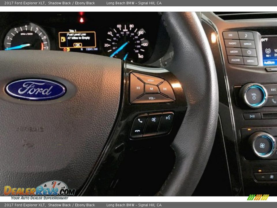 2017 Ford Explorer XLT Shadow Black / Ebony Black Photo #15
