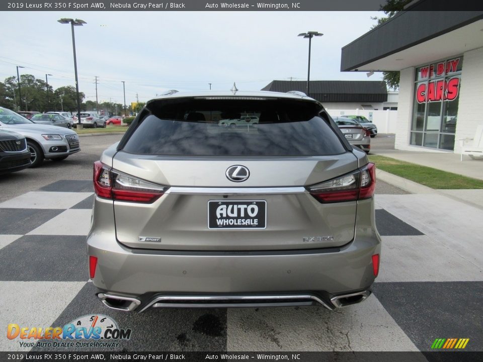 2019 Lexus RX 350 F Sport AWD Nebula Gray Pearl / Black Photo #4