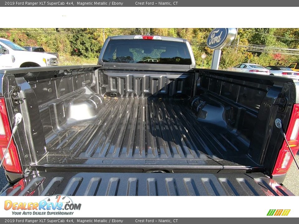 2019 Ford Ranger XLT SuperCab 4x4 Magnetic Metallic / Ebony Photo #20