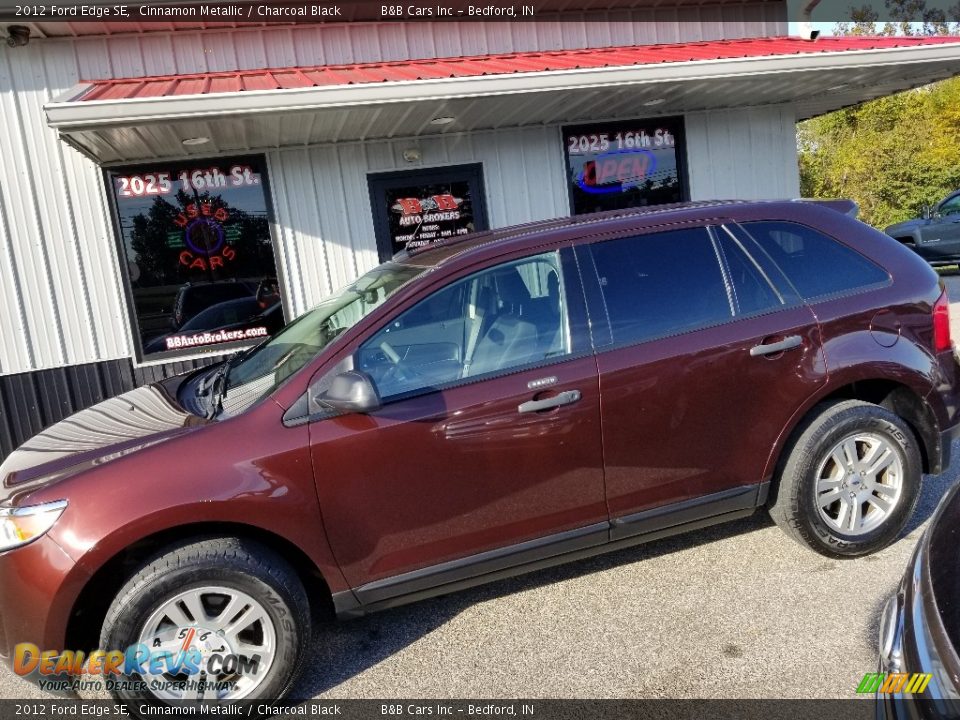 2012 Ford Edge SE Cinnamon Metallic / Charcoal Black Photo #2