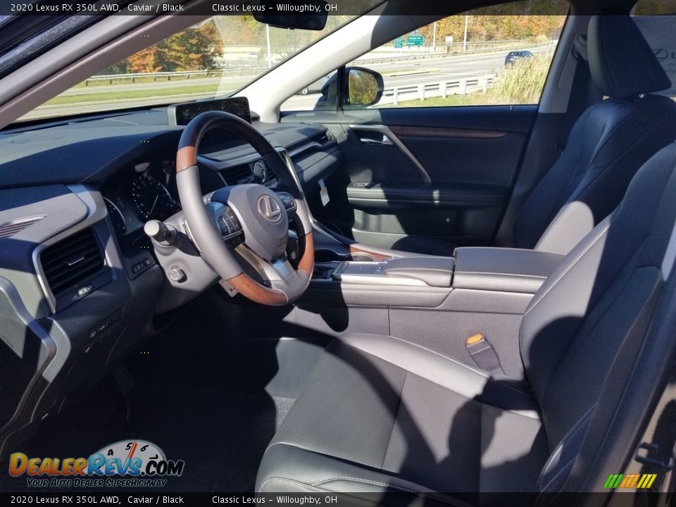 Black Interior - 2020 Lexus RX 350L AWD Photo #2