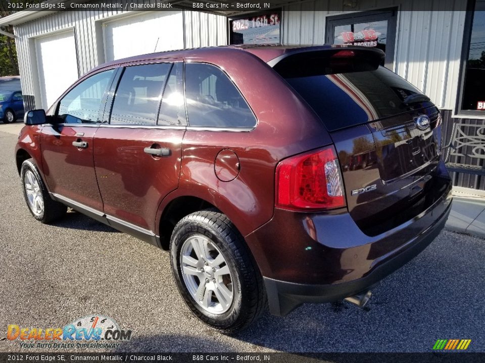 2012 Ford Edge SE Cinnamon Metallic / Charcoal Black Photo #3