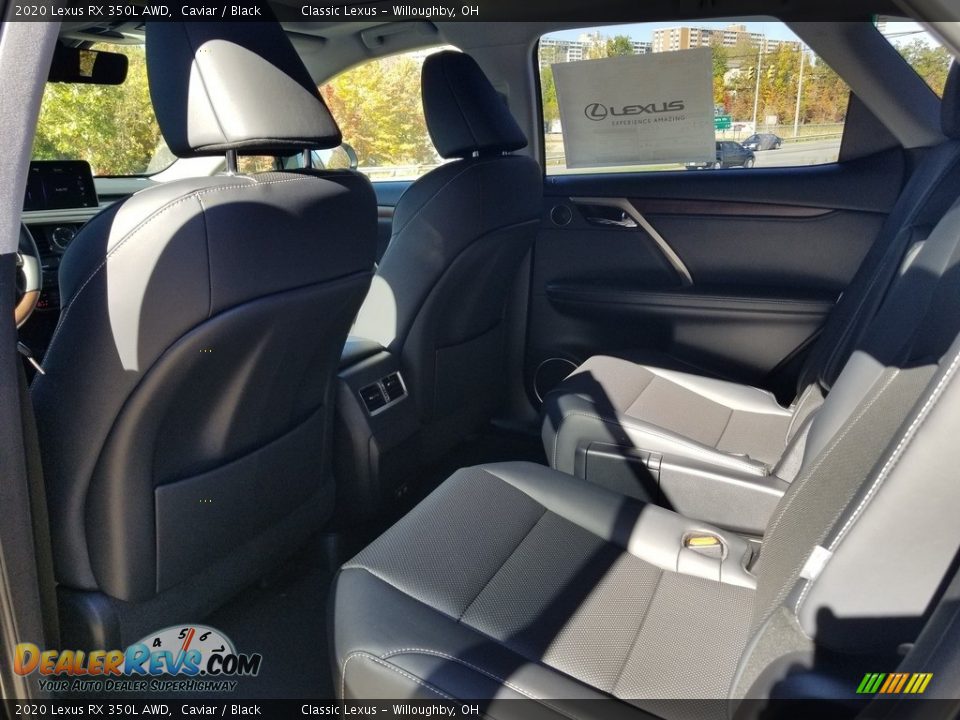 Rear Seat of 2020 Lexus RX 350L AWD Photo #3