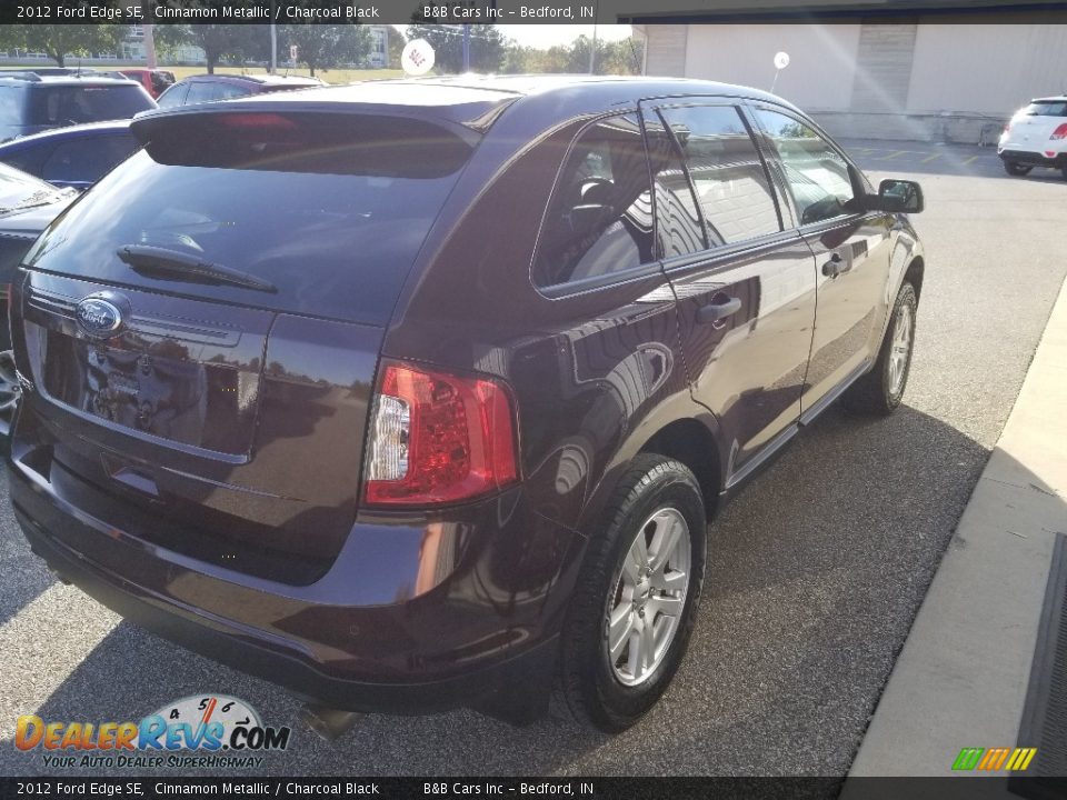 2012 Ford Edge SE Cinnamon Metallic / Charcoal Black Photo #4