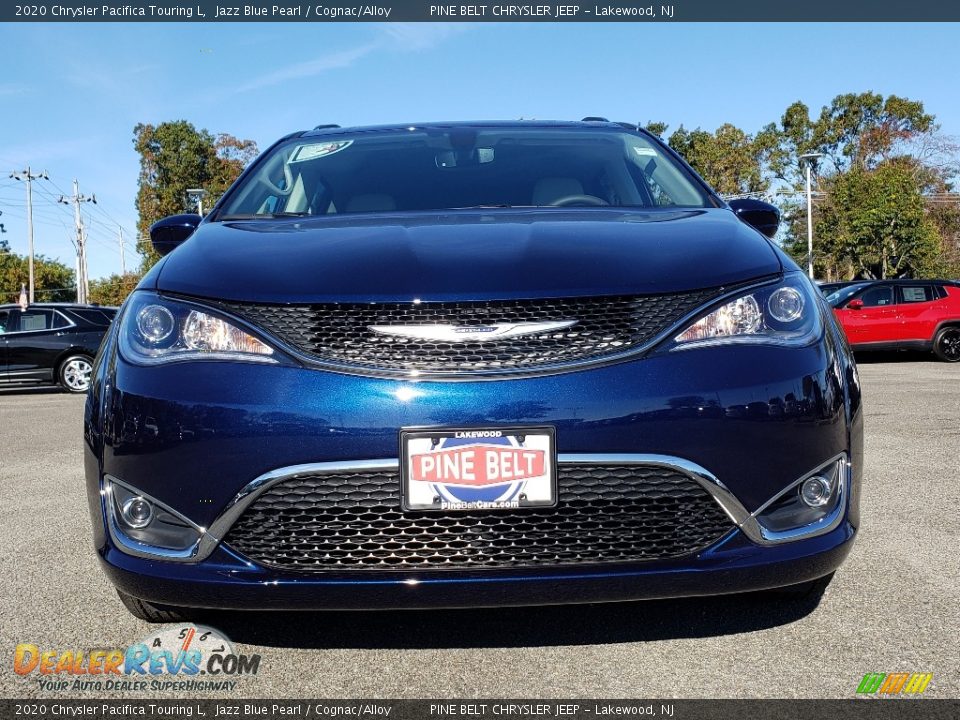 2020 Chrysler Pacifica Touring L Jazz Blue Pearl / Cognac/Alloy Photo #2
