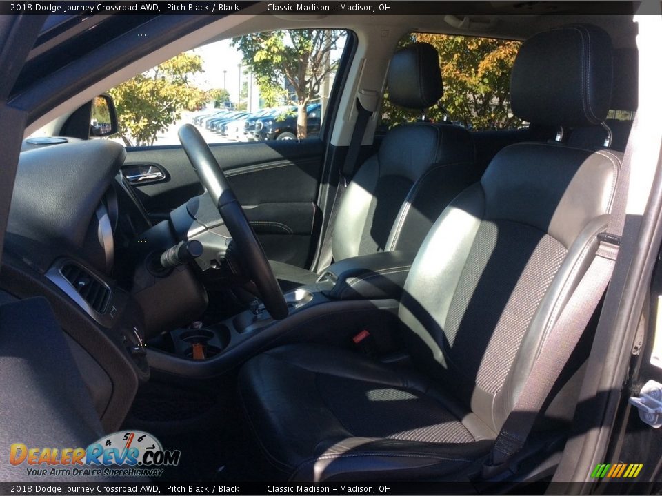 2018 Dodge Journey Crossroad AWD Pitch Black / Black Photo #2