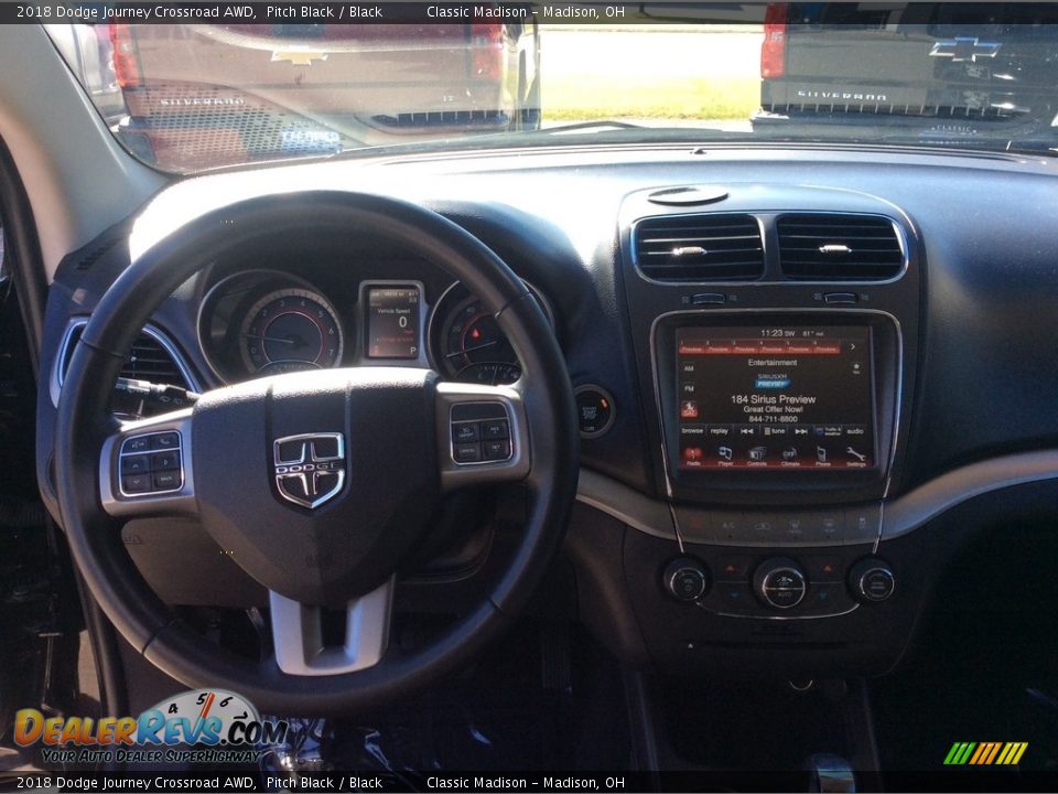 2018 Dodge Journey Crossroad AWD Pitch Black / Black Photo #3