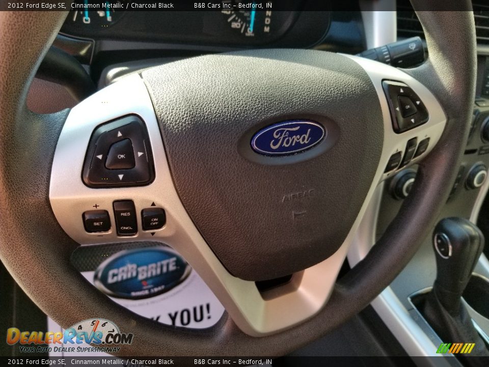 2012 Ford Edge SE Cinnamon Metallic / Charcoal Black Photo #10