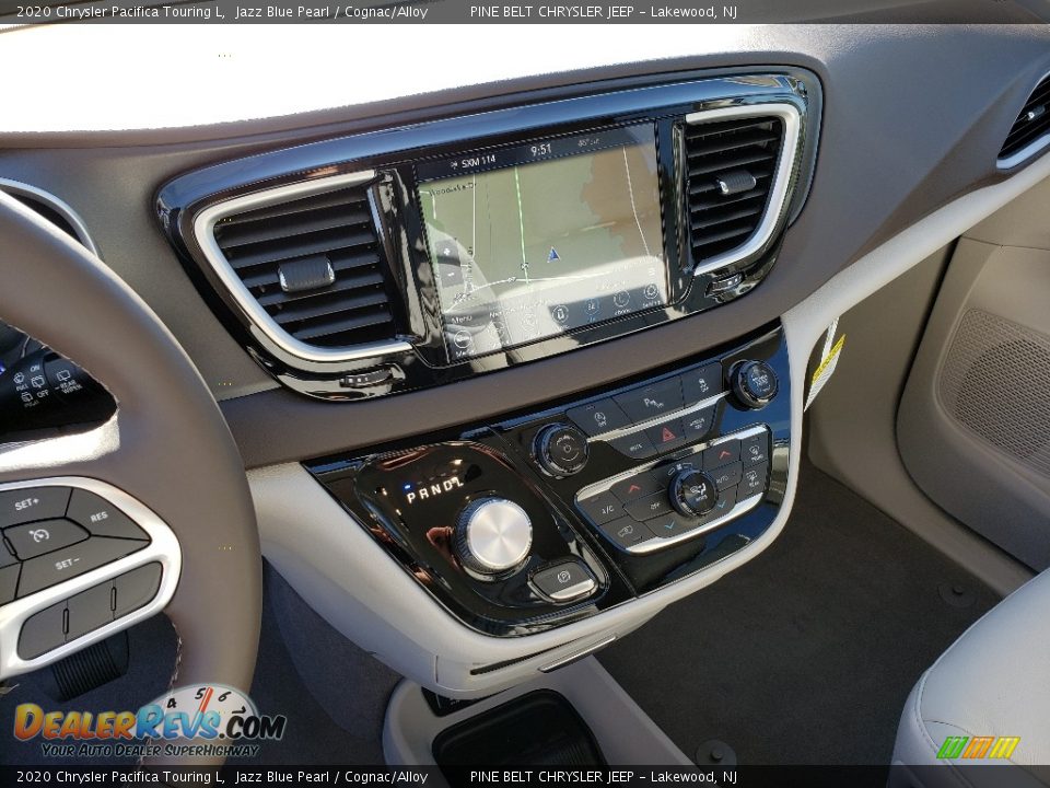 2020 Chrysler Pacifica Touring L Jazz Blue Pearl / Cognac/Alloy Photo #7