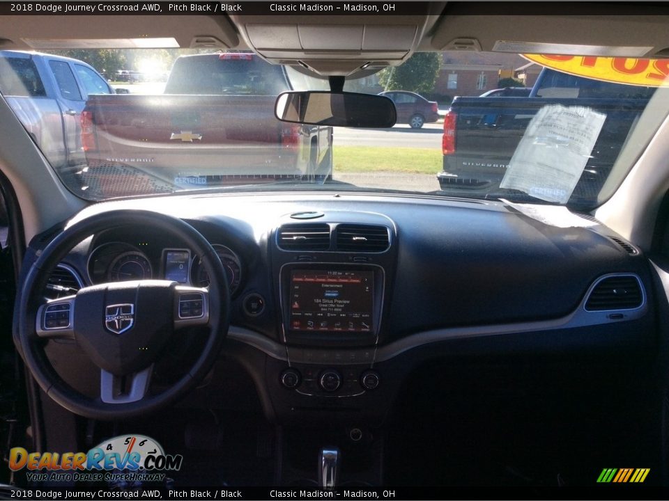 2018 Dodge Journey Crossroad AWD Pitch Black / Black Photo #17