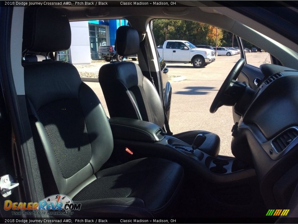 2018 Dodge Journey Crossroad AWD Pitch Black / Black Photo #20