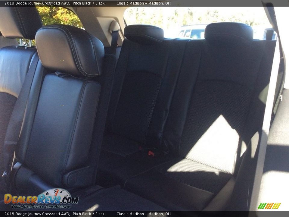 2018 Dodge Journey Crossroad AWD Pitch Black / Black Photo #25