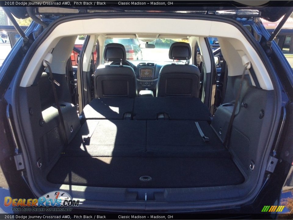 2018 Dodge Journey Crossroad AWD Pitch Black / Black Photo #28