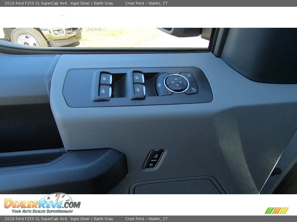 2019 Ford F150 XL SuperCab 4x4 Ingot Silver / Earth Gray Photo #12
