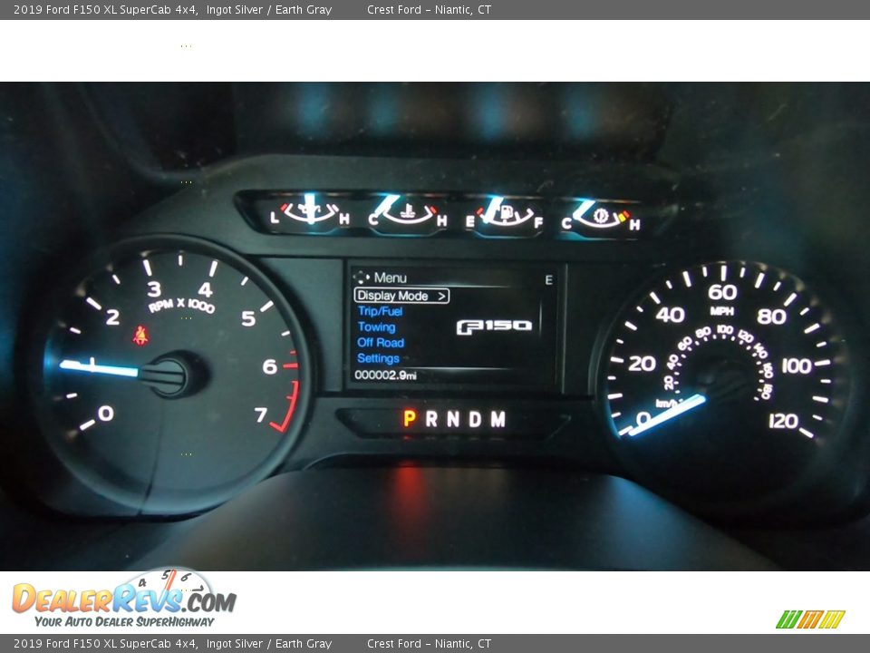 2019 Ford F150 XL SuperCab 4x4 Ingot Silver / Earth Gray Photo #13