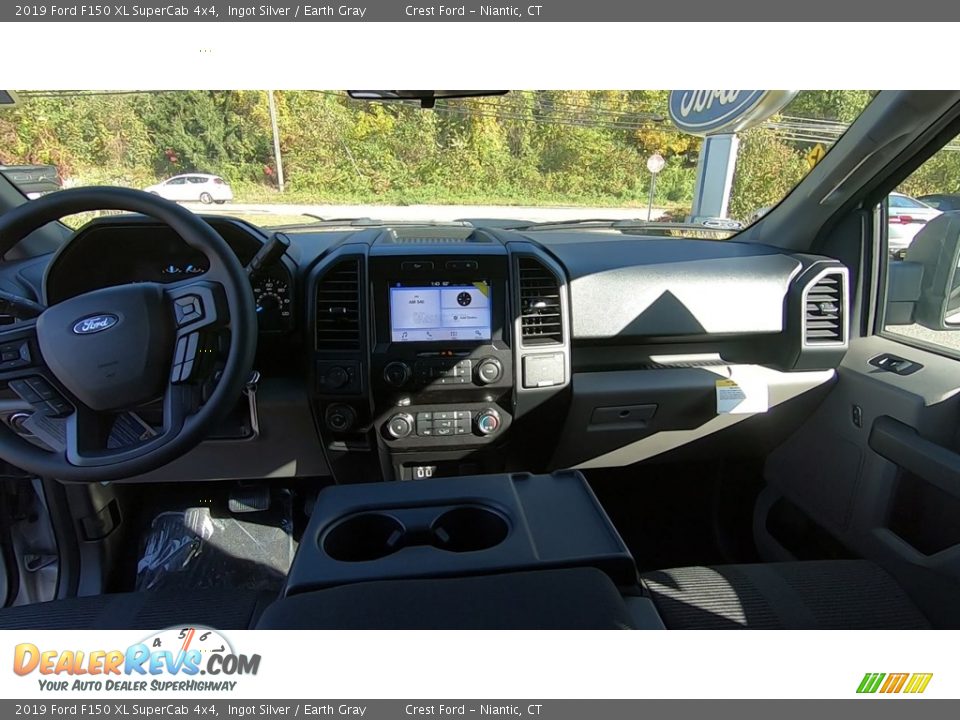 2019 Ford F150 XL SuperCab 4x4 Ingot Silver / Earth Gray Photo #18