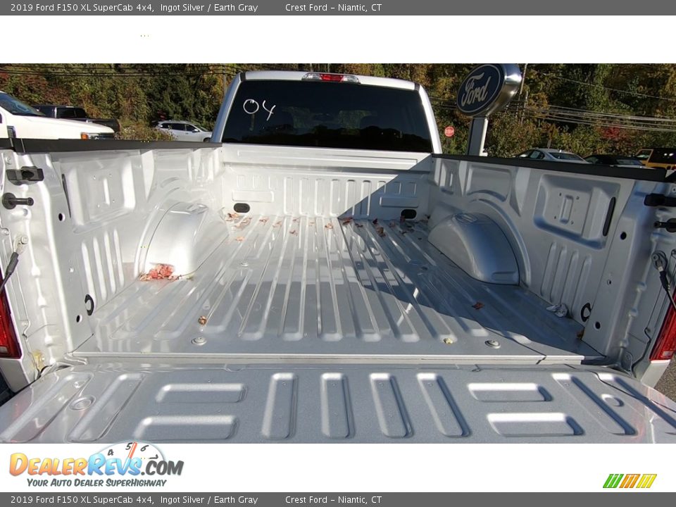 2019 Ford F150 XL SuperCab 4x4 Ingot Silver / Earth Gray Photo #20