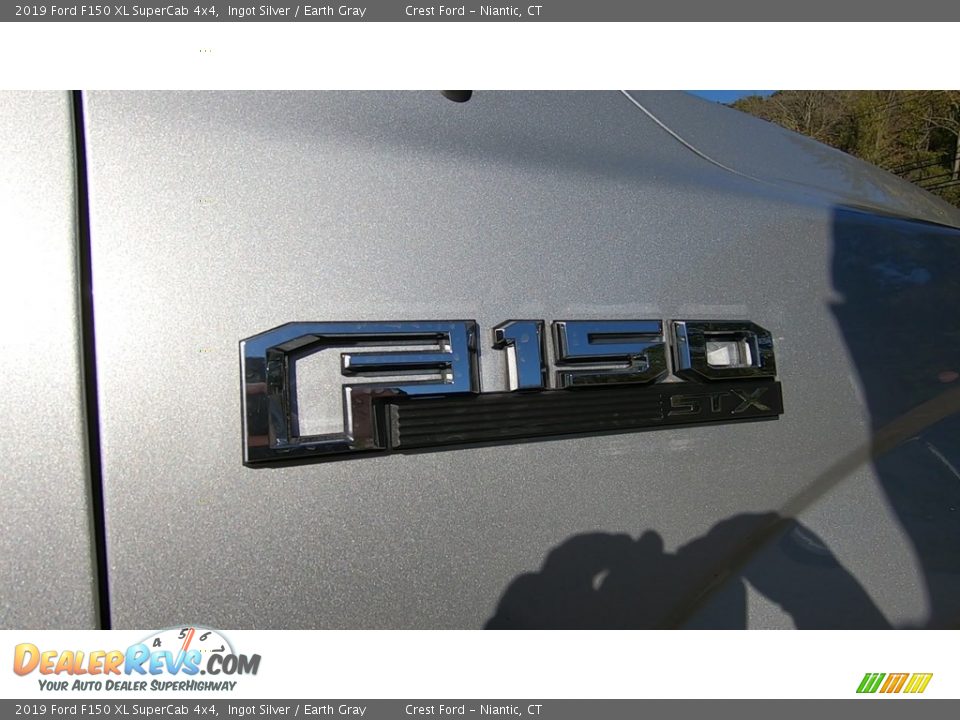 2019 Ford F150 XL SuperCab 4x4 Ingot Silver / Earth Gray Photo #25