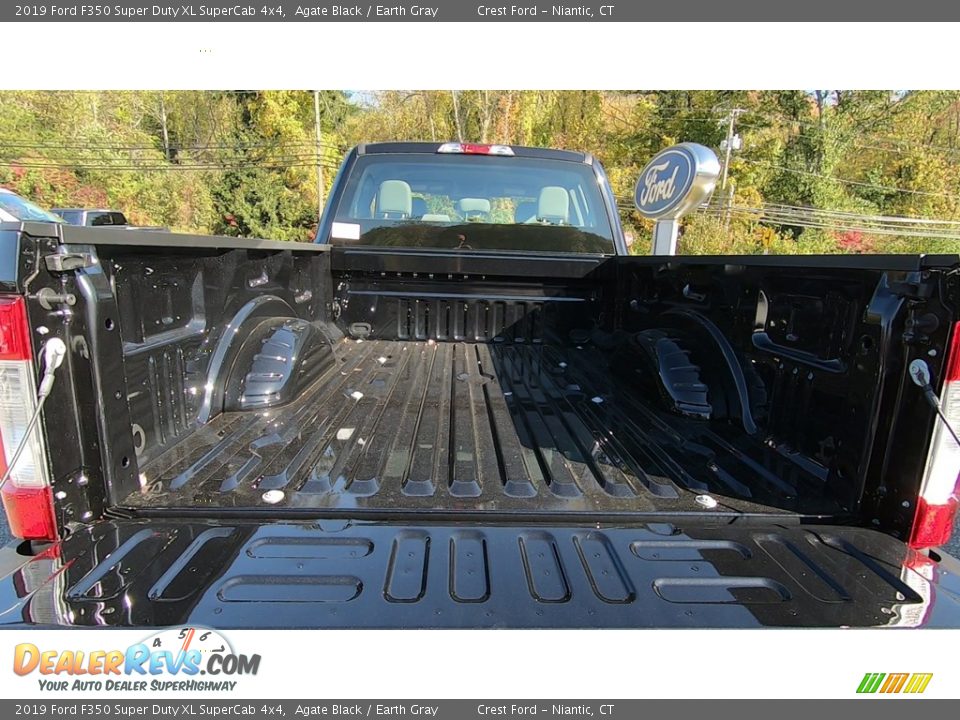 2019 Ford F350 Super Duty XL SuperCab 4x4 Agate Black / Earth Gray Photo #20