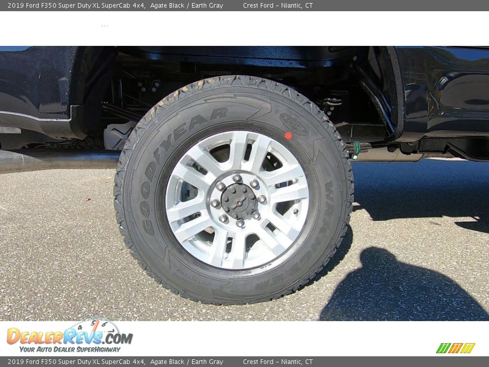 2019 Ford F350 Super Duty XL SuperCab 4x4 Agate Black / Earth Gray Photo #21