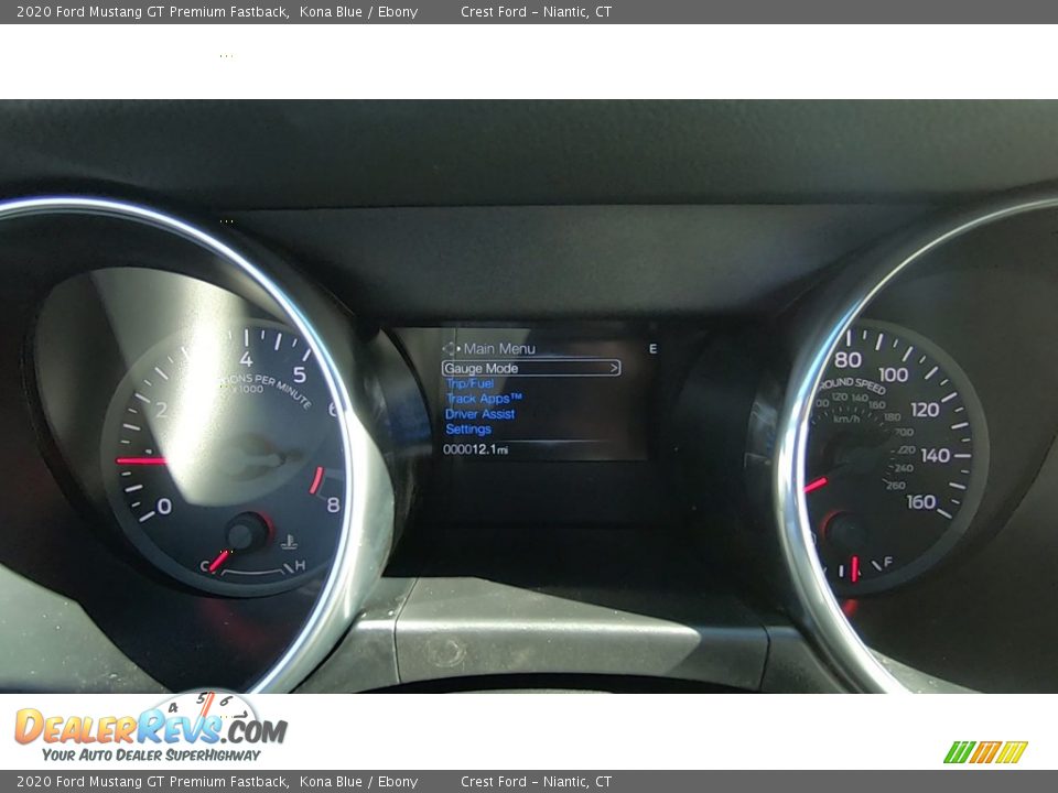 2020 Ford Mustang GT Premium Fastback Gauges Photo #13