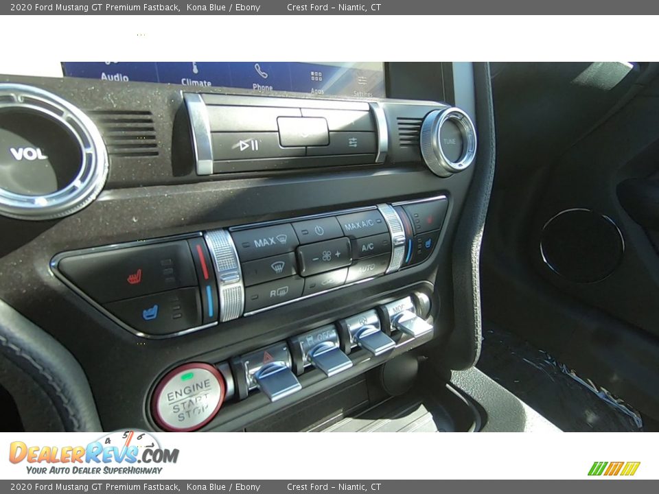 Controls of 2020 Ford Mustang GT Premium Fastback Photo #15
