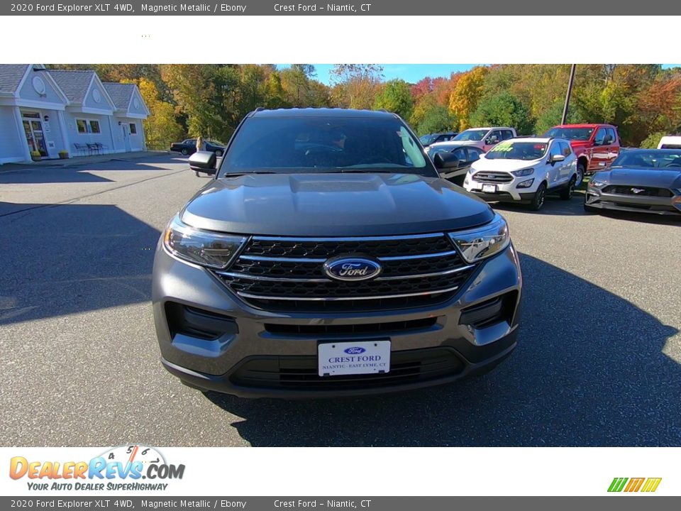 2020 Ford Explorer XLT 4WD Magnetic Metallic / Ebony Photo #2