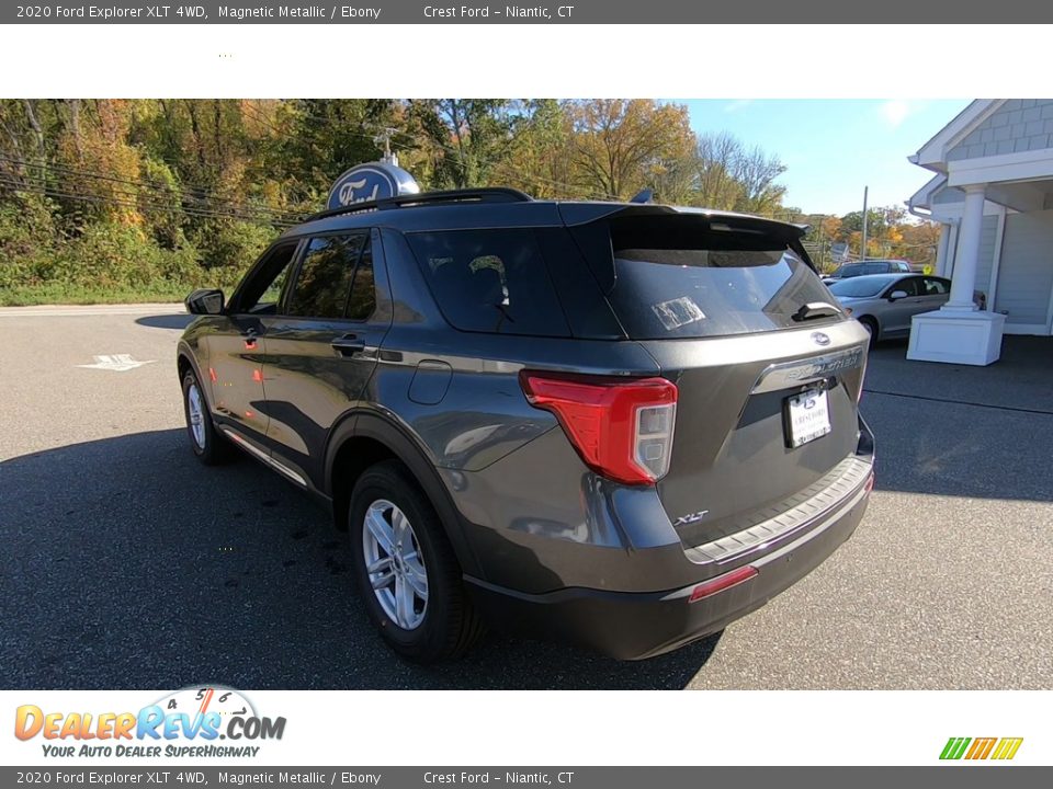 2020 Ford Explorer XLT 4WD Magnetic Metallic / Ebony Photo #5