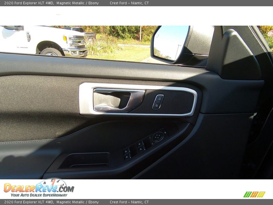 2020 Ford Explorer XLT 4WD Magnetic Metallic / Ebony Photo #12