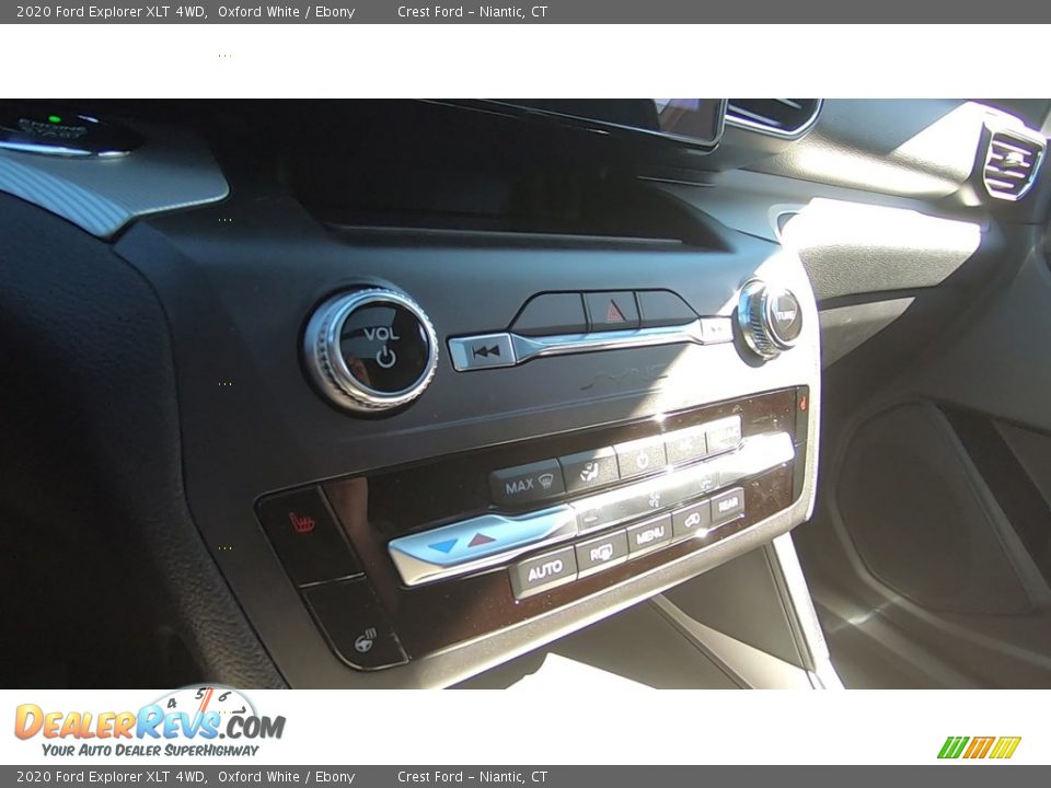 2020 Ford Explorer XLT 4WD Oxford White / Ebony Photo #15