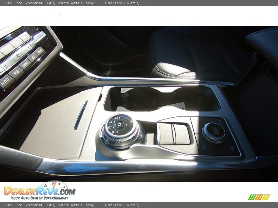 2020 Ford Explorer XLT 4WD Oxford White / Ebony Photo #16