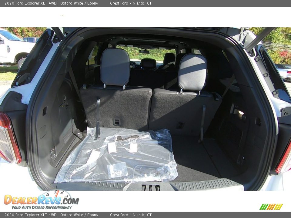 2020 Ford Explorer XLT 4WD Oxford White / Ebony Photo #20