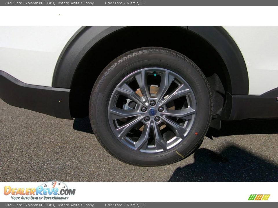 2020 Ford Explorer XLT 4WD Oxford White / Ebony Photo #21