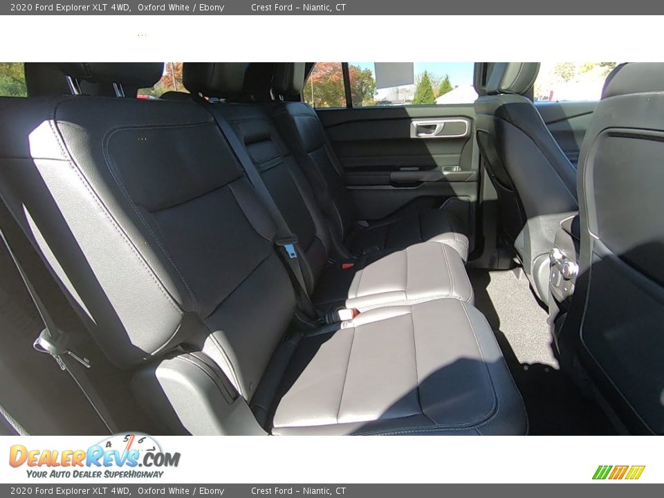 2020 Ford Explorer XLT 4WD Oxford White / Ebony Photo #22