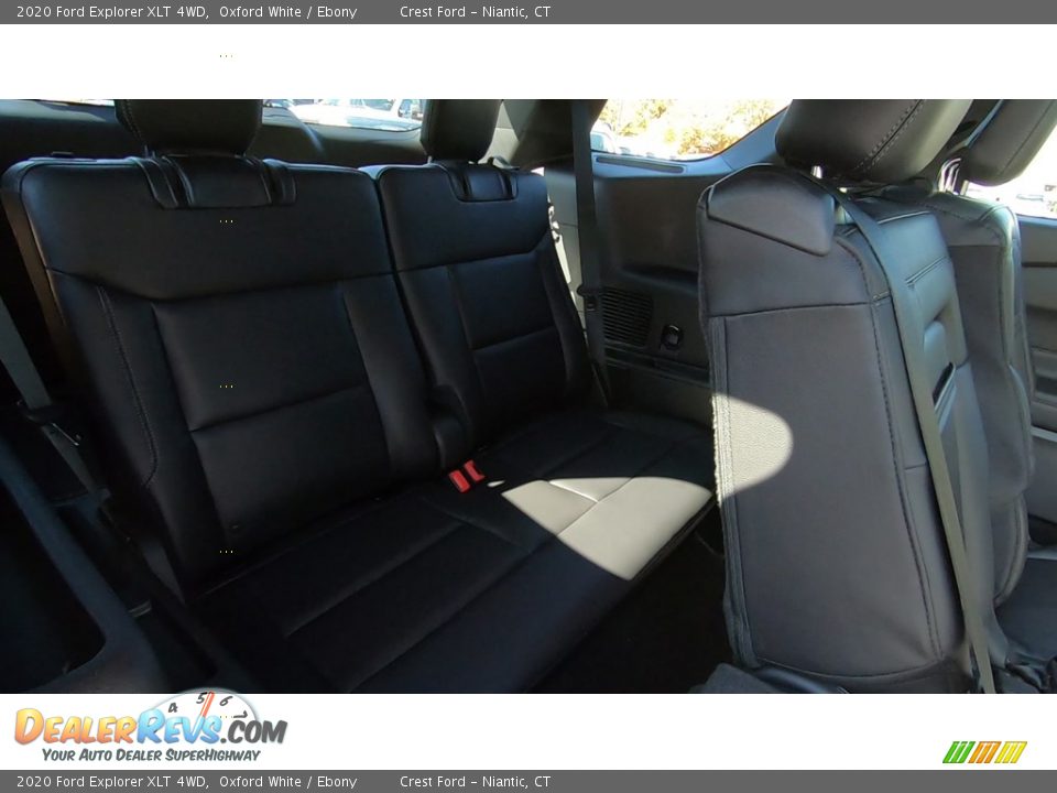 2020 Ford Explorer XLT 4WD Oxford White / Ebony Photo #23