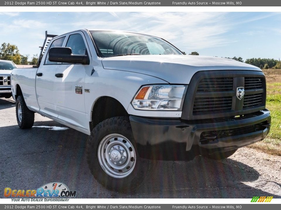 2012 Dodge Ram 2500 HD ST Crew Cab 4x4 Bright White / Dark Slate/Medium Graystone Photo #1