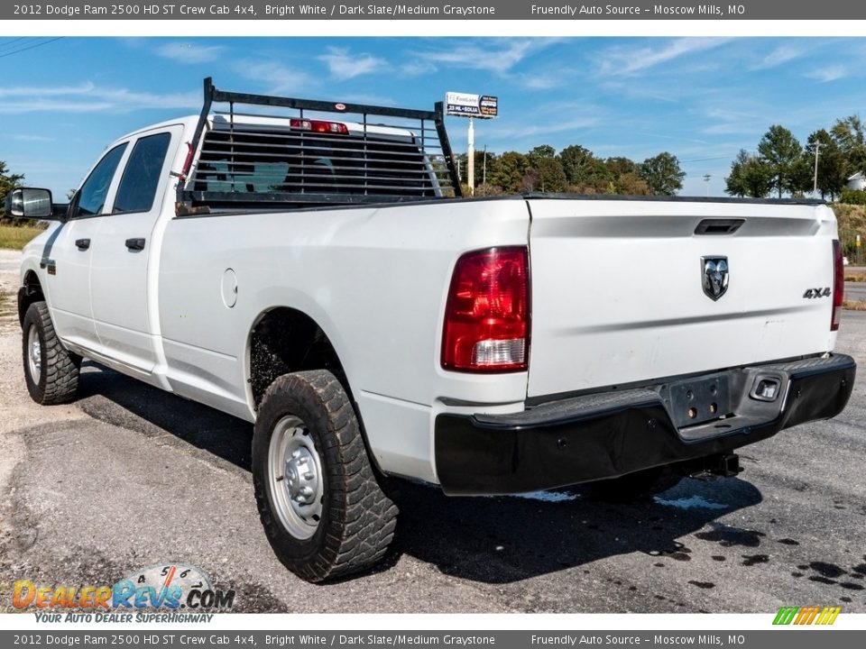 2012 Dodge Ram 2500 HD ST Crew Cab 4x4 Bright White / Dark Slate/Medium Graystone Photo #6