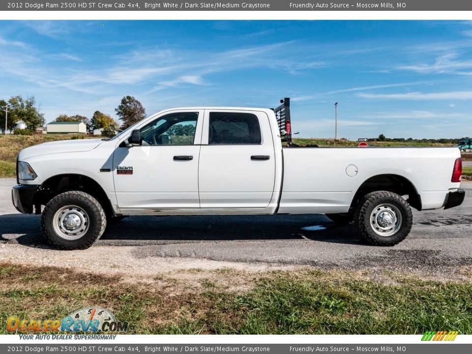 2012 Dodge Ram 2500 HD ST Crew Cab 4x4 Bright White / Dark Slate/Medium Graystone Photo #7