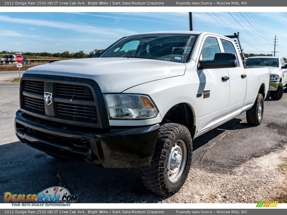 2012 Dodge Ram 2500 HD ST Crew Cab 4x4 Bright White / Dark Slate/Medium Graystone Photo #8