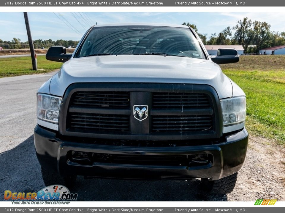 2012 Dodge Ram 2500 HD ST Crew Cab 4x4 Bright White / Dark Slate/Medium Graystone Photo #9