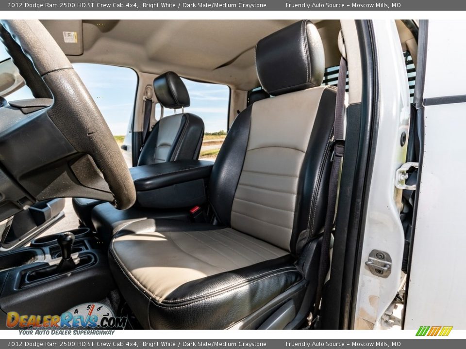 2012 Dodge Ram 2500 HD ST Crew Cab 4x4 Bright White / Dark Slate/Medium Graystone Photo #19