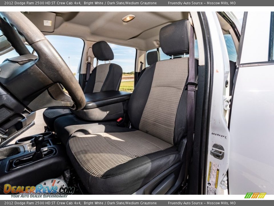 2012 Dodge Ram 2500 HD ST Crew Cab 4x4 Bright White / Dark Slate/Medium Graystone Photo #19