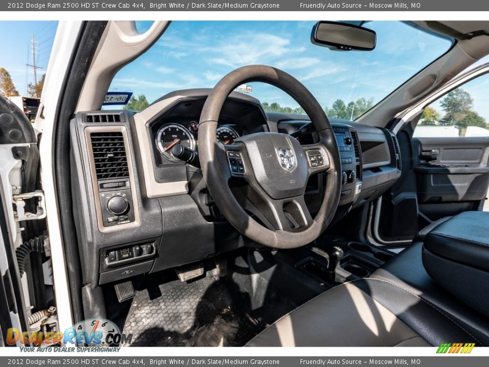 2012 Dodge Ram 2500 HD ST Crew Cab 4x4 Bright White / Dark Slate/Medium Graystone Photo #21
