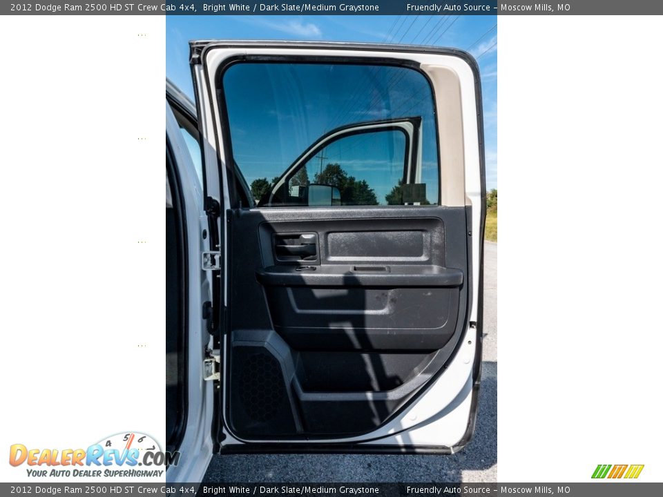 2012 Dodge Ram 2500 HD ST Crew Cab 4x4 Bright White / Dark Slate/Medium Graystone Photo #27