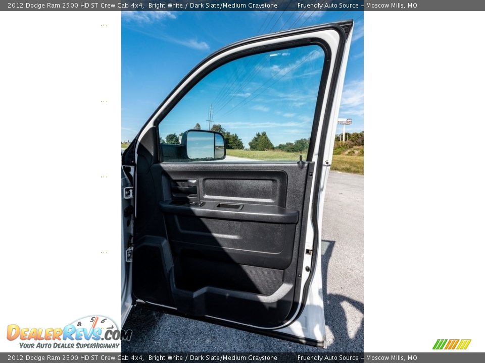 2012 Dodge Ram 2500 HD ST Crew Cab 4x4 Bright White / Dark Slate/Medium Graystone Photo #28