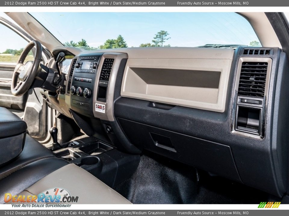 2012 Dodge Ram 2500 HD ST Crew Cab 4x4 Bright White / Dark Slate/Medium Graystone Photo #29
