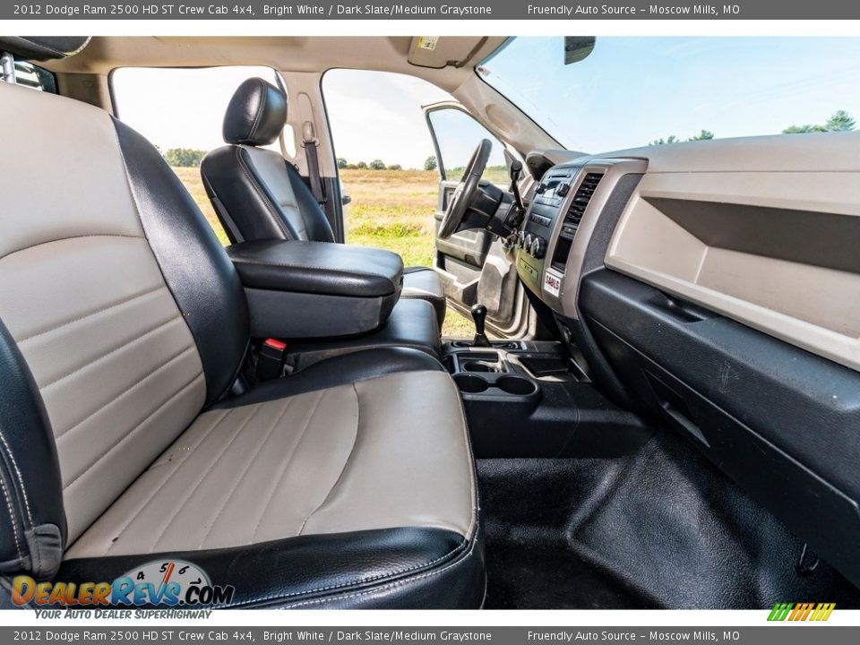 2012 Dodge Ram 2500 HD ST Crew Cab 4x4 Bright White / Dark Slate/Medium Graystone Photo #30