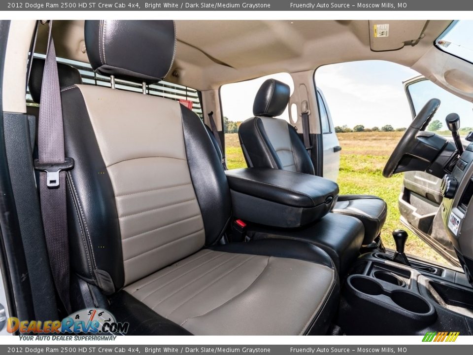 2012 Dodge Ram 2500 HD ST Crew Cab 4x4 Bright White / Dark Slate/Medium Graystone Photo #31